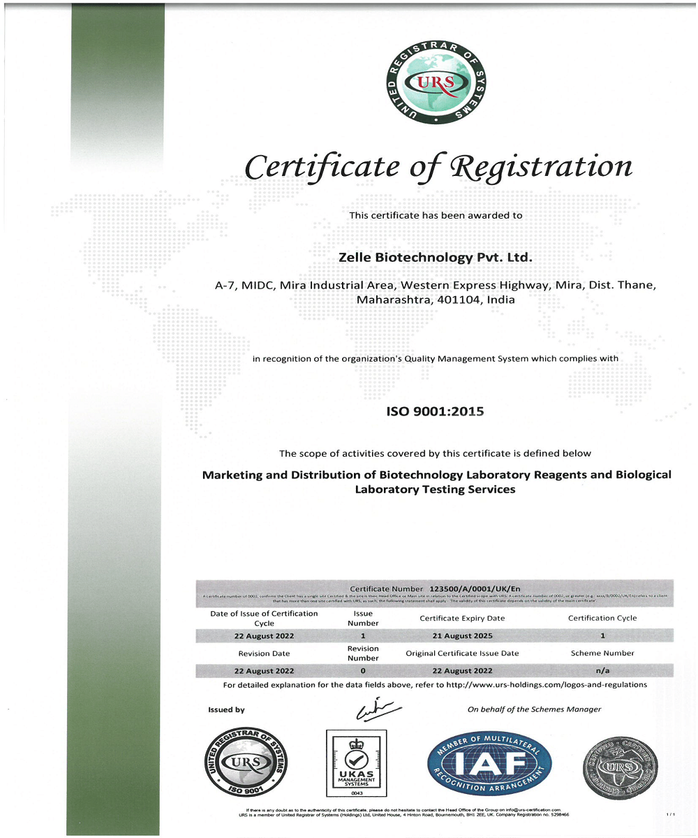 ISO Certification